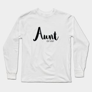 Aunt Pregnancy Announcement Long Sleeve T-Shirt